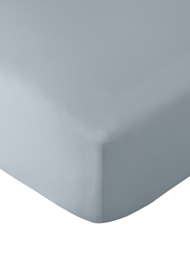 Catherine Lansfield Slate So Soft Non-Iron Fitted Sheet - Image 2 of 2