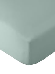 Catherine Lansfield Green So Soft Non-Iron Fitted Sheet - Image 2 of 2