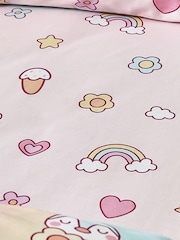 Catherine Lansfield Pastel Forever Together Fitted Sheet - Image 2 of 2