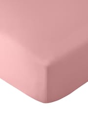 Catherine Lansfield Coral So Soft Non-Iron Fitted Sheet - Image 2 of 2