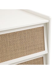La Redoute Intérieurs Egg Shell Taga Dresser with 5 Cane Drawers - Image 5 of 5