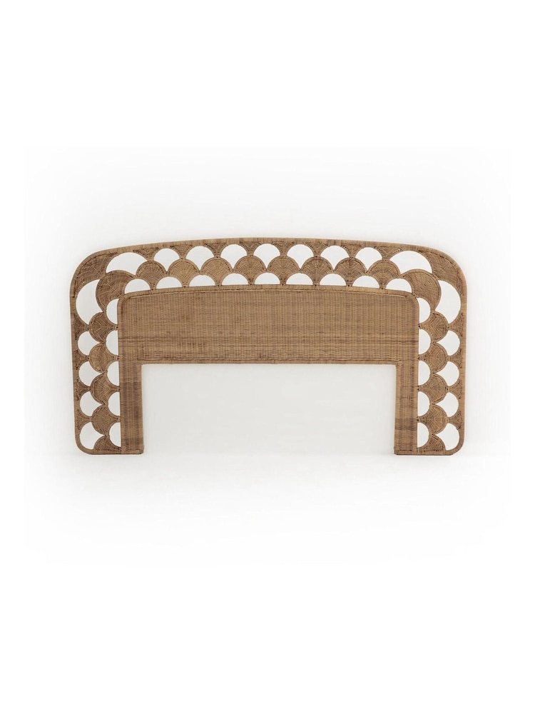 La Redoute Intérieurs Natural Palma Super King Headboard - Image 1 of 3 La Redoute Intérieurs Natural Palma Super King Headboard - Image 1 of 3