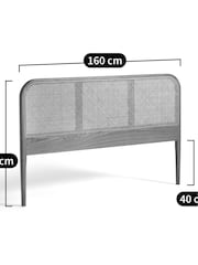 La Redoute Intérieurs Natural Madara Rattan Cane King Headboard - Image 4 of 7