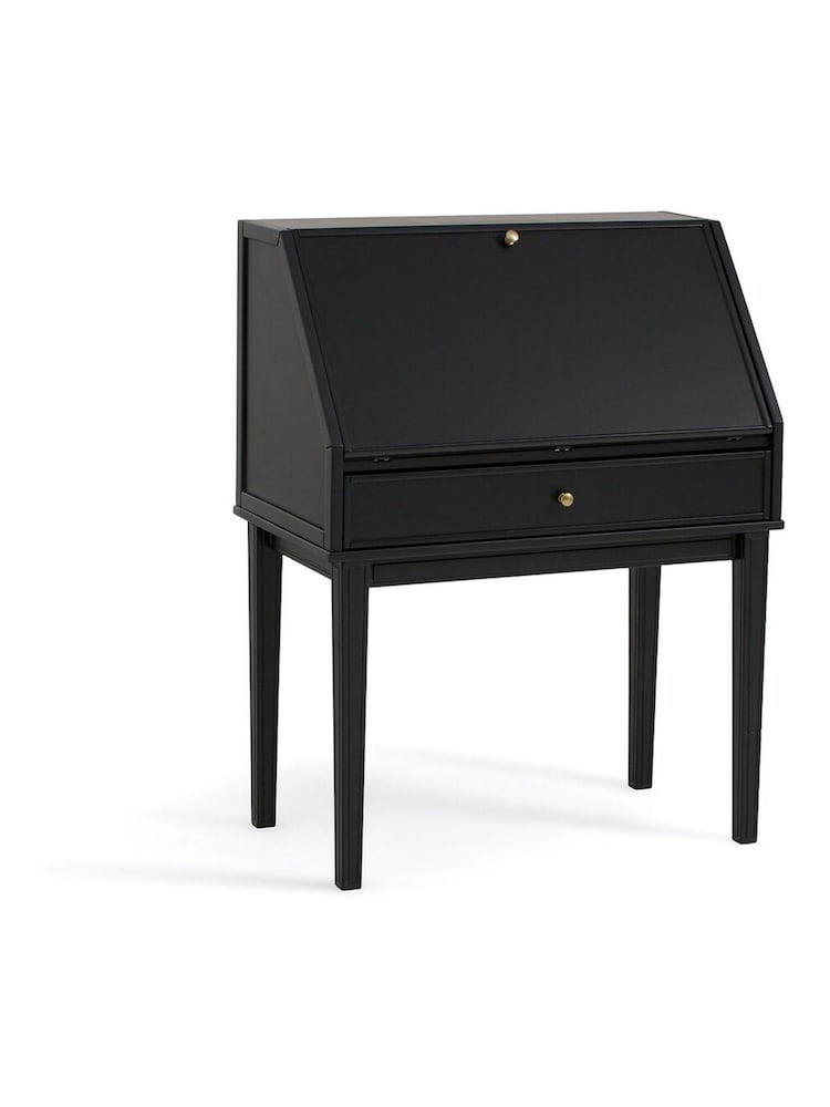 La Redoute Intérieurs Black Roselphe Secretary Desk - Image 1 of 5