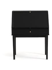 La Redoute Intérieurs Black Roselphe Secretary Desk - Image 2 of 5