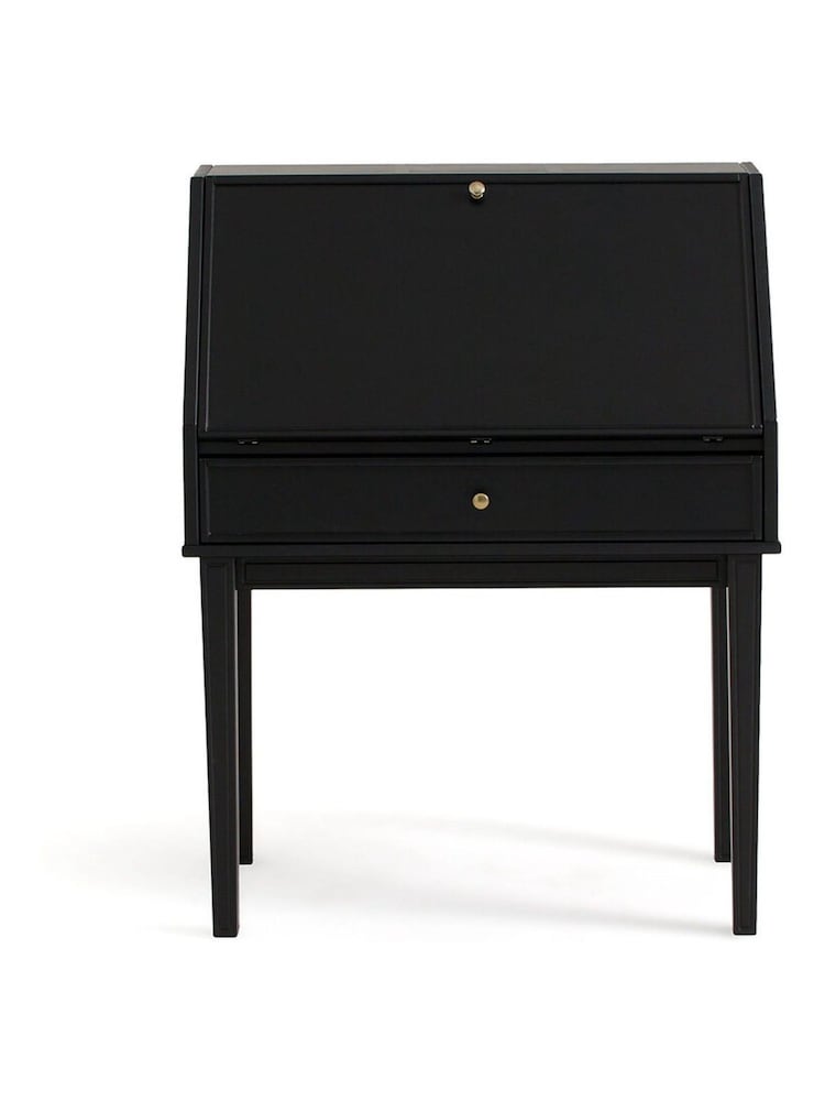 La Redoute Intérieurs Black Roselphe Secretary Desk - Image 2 of 5