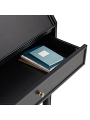La Redoute Intérieurs Black Roselphe Secretary Desk - Image 3 of 5