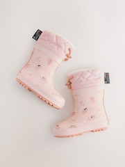 Fairy Pink Cuff Wellies - Image 3 of 5