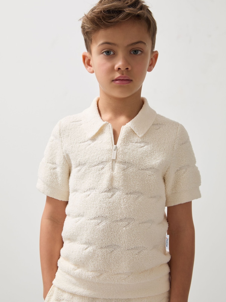Reiss White Showdown 13-14 yrs McLaren F1 Team Speedmark Polo Shirt - Image 2 of 7 Reiss White Showdown 13-14 yrs McLaren F1 Team Speedmark Polo Shirt - Image 2 of 7