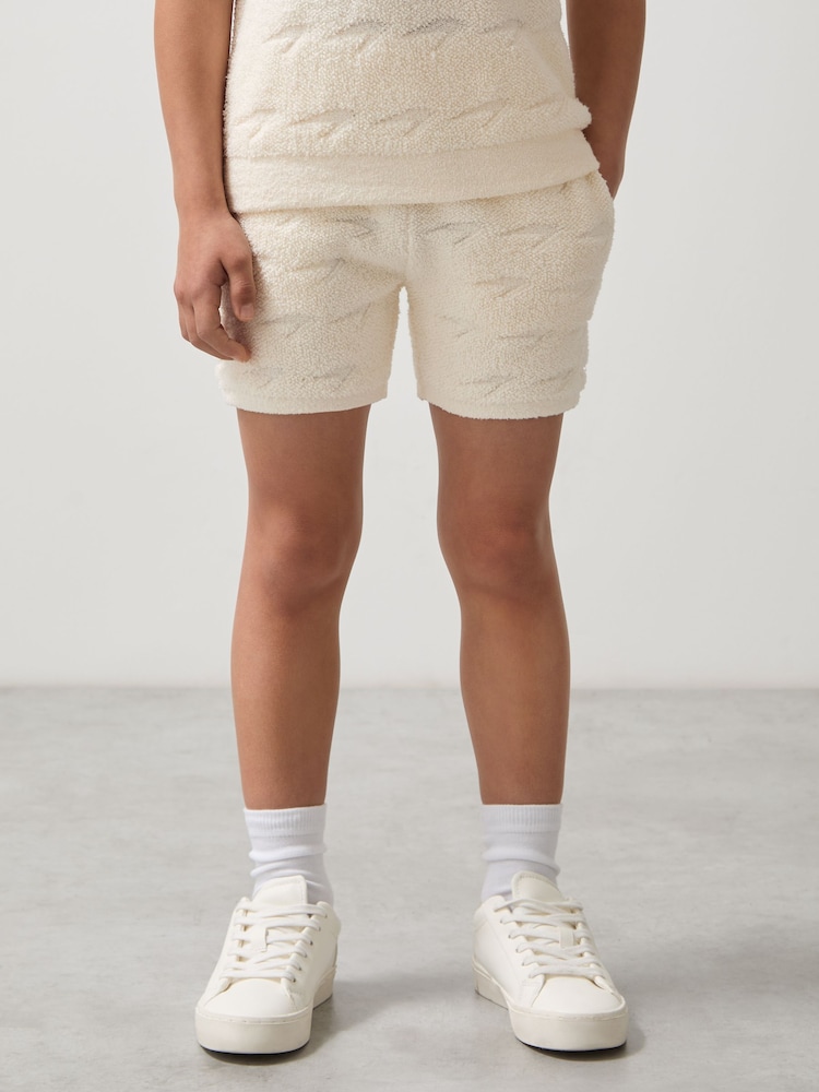 Reiss Coast McLaren F1 Team Speedmark Terry Shorts - Image 3 of 6