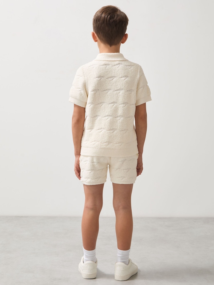 Reiss Coast McLaren F1 Team Speedmark Terry Shorts - Image 4 of 6