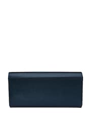 Blau - Lotus Clutch-Tasche mit Kette - Bild 2 von 4