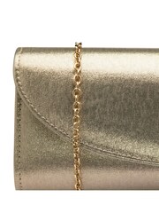 Gold - Lotus Clutch-Tasche mit Kette - Bild 4 von 4