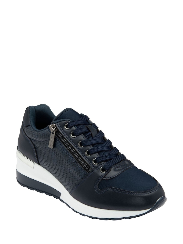 Lotus Blue Zip-Up Trainers - Image 1 of 4