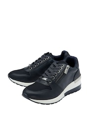 Lotus Blue Zip-Up Trainers - Image 2 of 4