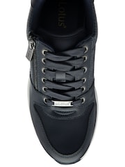 Lotus Blue Zip-Up Trainers - Image 4 of 4