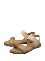 Lotus Natural Flat Slip-Ons Sandals - Image 2 of 4