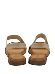 Lotus Natural Flat Slip-Ons Sandals - Image 3 of 4
