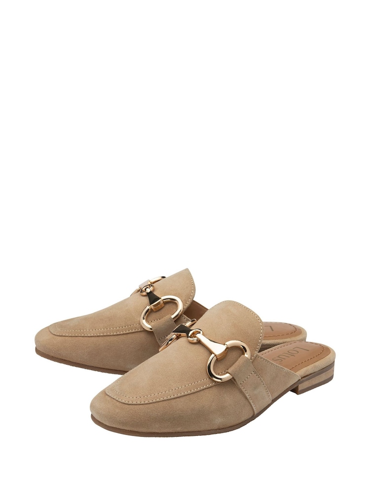 Naravni - Lotus čevlji s plosko peto/brez pete Mules čevlji - Slika 2 iz 4 Naravni - Lotus čevlji s plosko peto/brez pete Mules čevlji - Slika 2 iz 4