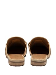 Lotus Natural Flat Mules Shoes - Image 3 of 4
