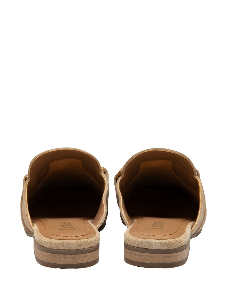 Lotus Natural Flat Mules Shoes - Image 3 of 4