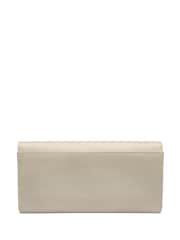 Nude - Lotus Clutch-Tasche mit Kette - Bild 2 von 4
