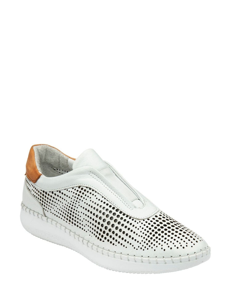 Lotus Leather Slip-On Casual Shoes - Slika 1 iz 4