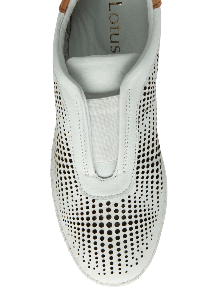 Lotus Leather Slip-On Casual Shoes - Slika 4 iz 4