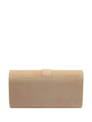 Lotus Nude Clutch Bag with Chain - Image 2 of 4