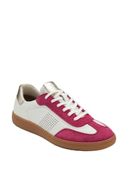 Lotus Pink Leather and Suede Trainers - Image 1 of 1