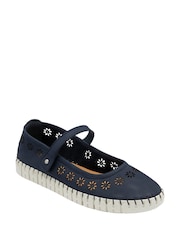 modra - Lotus Slip-Ons Flat Shoes - Slika 1 iz 4
