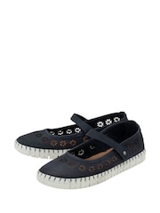 modra - Lotus Slip-Ons Flat Shoes - Slika 2 iz 4