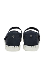 modra - Lotus Slip-Ons Flat Shoes - Slika 3 iz 4