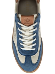 Lotus Blue Leather and Suede Trainers - Image 4 of 4