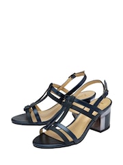 Lotus Blue Open Toe Sandals - Image 2 of 4