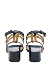 Lotus Blue Open Toe Sandals - Image 3 of 4