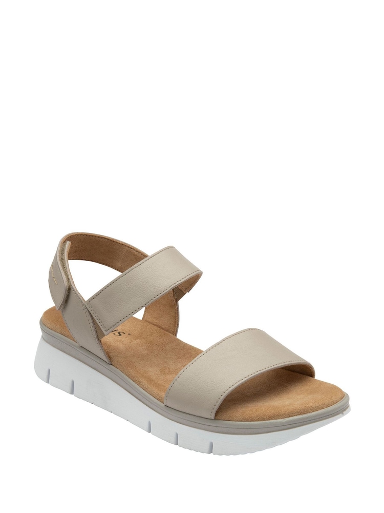 Lotus Natural Leather Slingback Sandals - Image 1 of 4