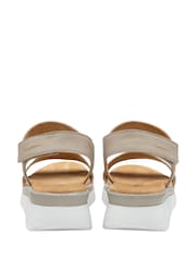 Lotus Natural Leather Slingback Sandals - Image 3 of 4