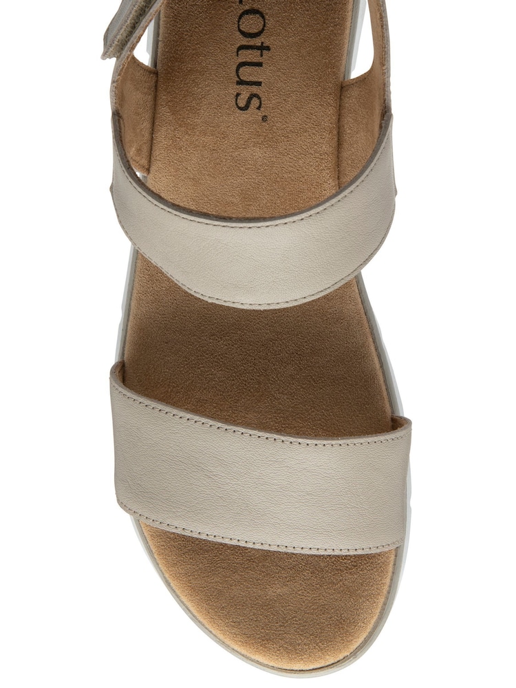 Sandalias de cuero con tira en la parte posterior de Lotus - Imagen 4 de 4 Sandalias de cuero con tira en la parte posterior de Lotus - Imagen 4 de 4