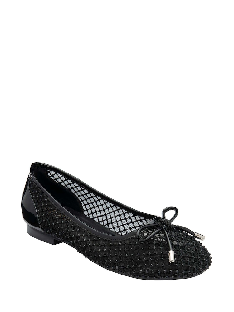 Lotus Black Leather Casual Shoes - Image 1 of 4