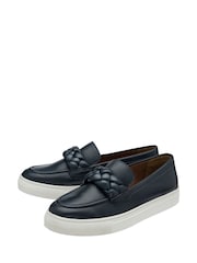 Lotus Blue Leather Casual Shoes - Image 2 of 4