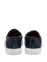 Lotus Blue Leather Casual Shoes - Image 3 of 4
