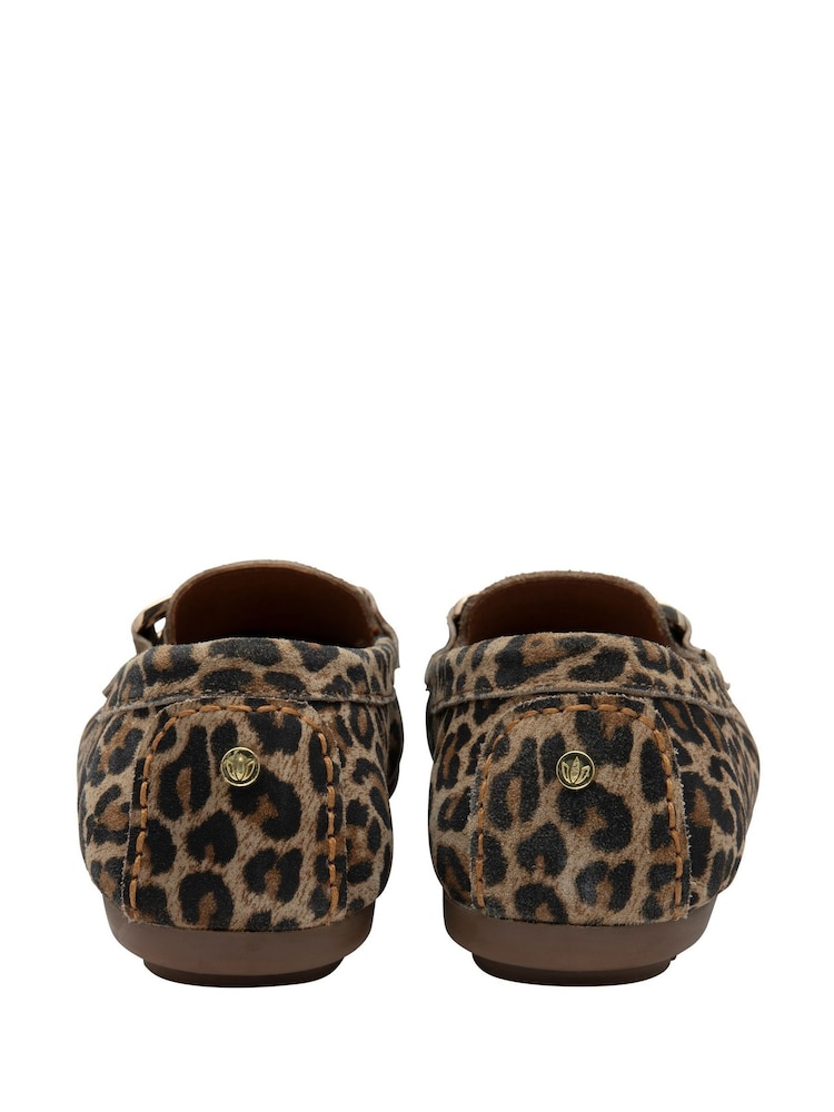 Lotus Yellow Leather Loafers - Image 3 of 4