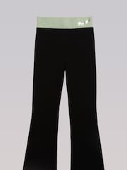 Черный - Pineapple Black Charcoal Contrast Band Jersey Trousers - Изображение 7 из 8