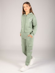 Pineapple Green Logo Zip Hoodie - Image 4 of 7