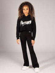 Pineapple Black Bootcut Jersey Trousers - Image 4 of 6