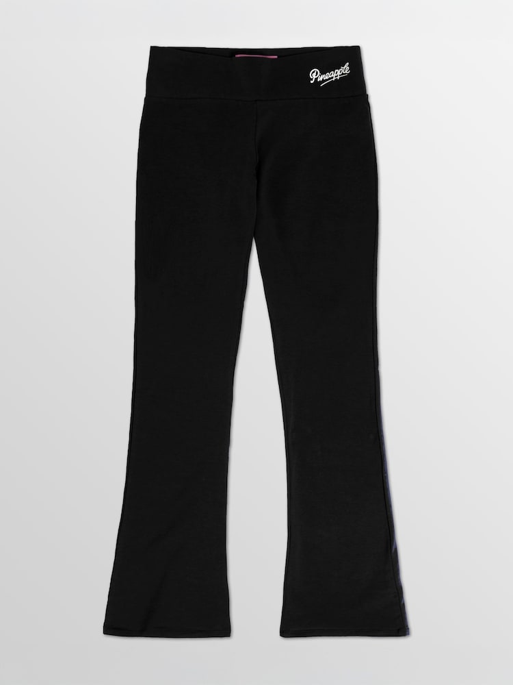Pineapple Black Bootcut Jersey Trousers - Image 6 of 6