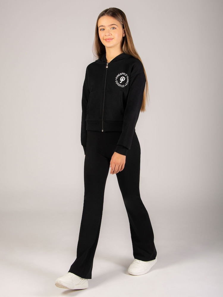 Pineapple Black Logo Zip Hoodie - Image 4 of 7