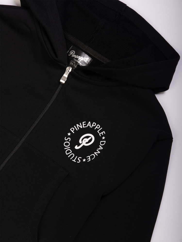 Pineapple Black Logo Zip Hoodie - Image 7 of 7