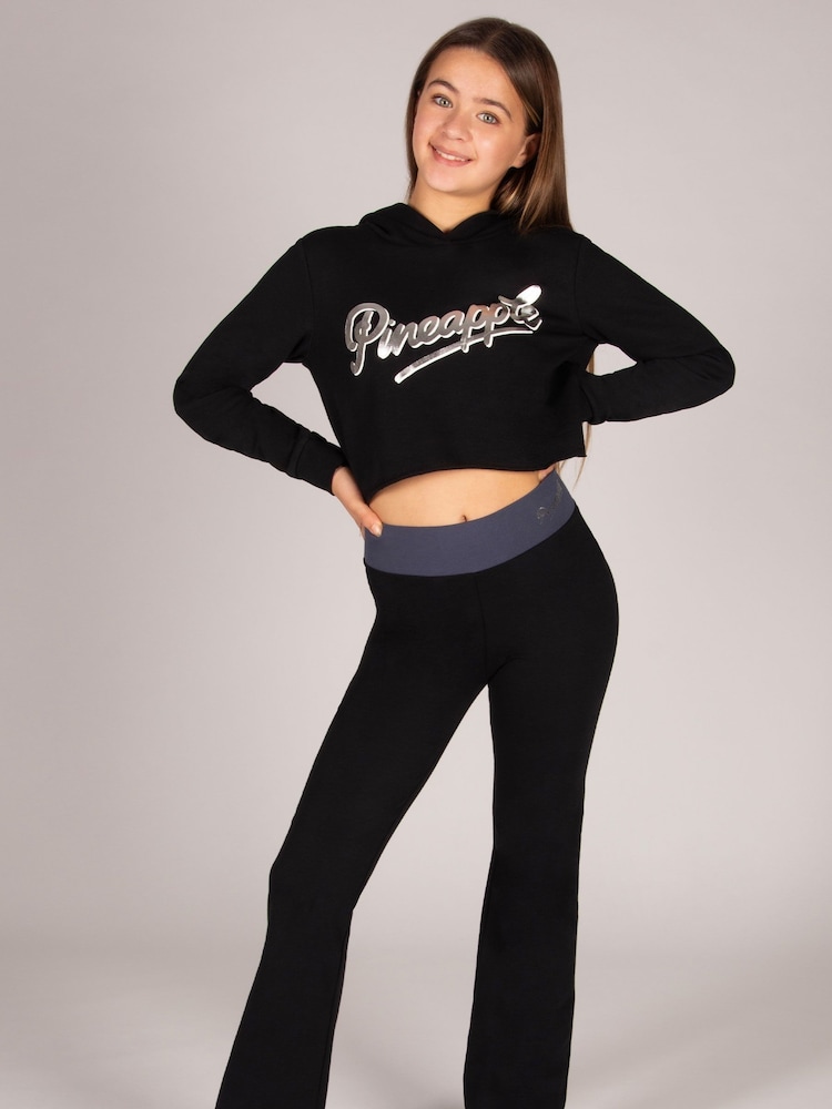 Pineapple Black Raw Edge Hoodie - Image 2 of 5